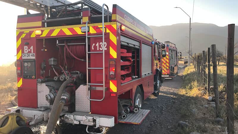 SAN FELIPE: Vivienda resultó destruida en incendio registrado la tarde del lunes en La Parrasía