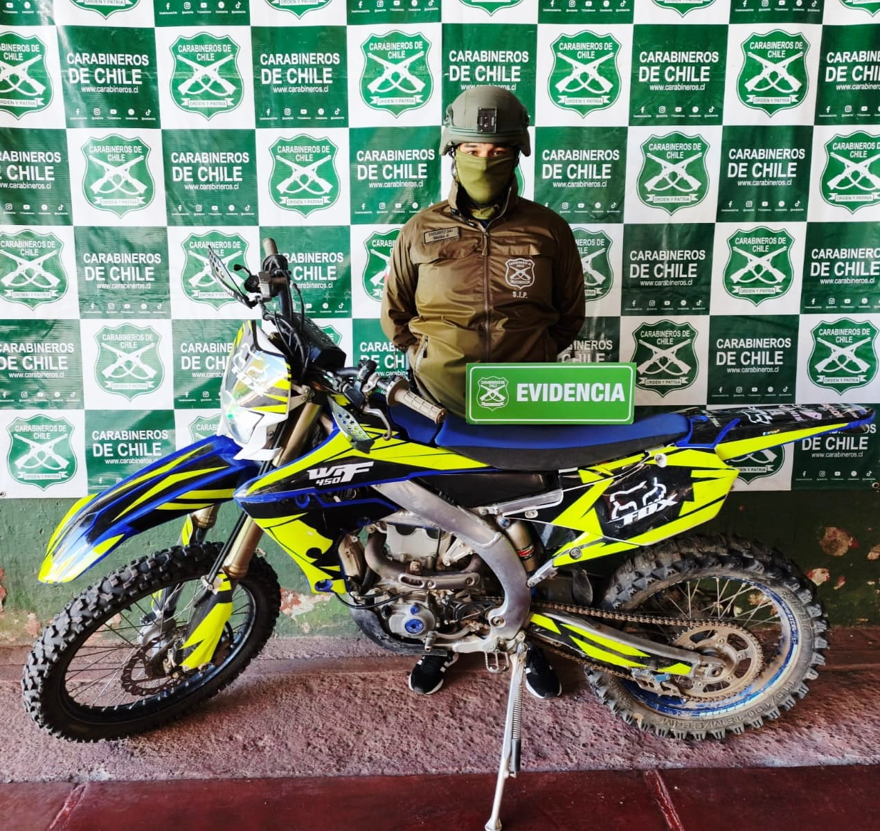 SAN ESTEBAN: Detienen en San Esteban a hombre por receptación de motocicleta robada en Lo Barnechea
