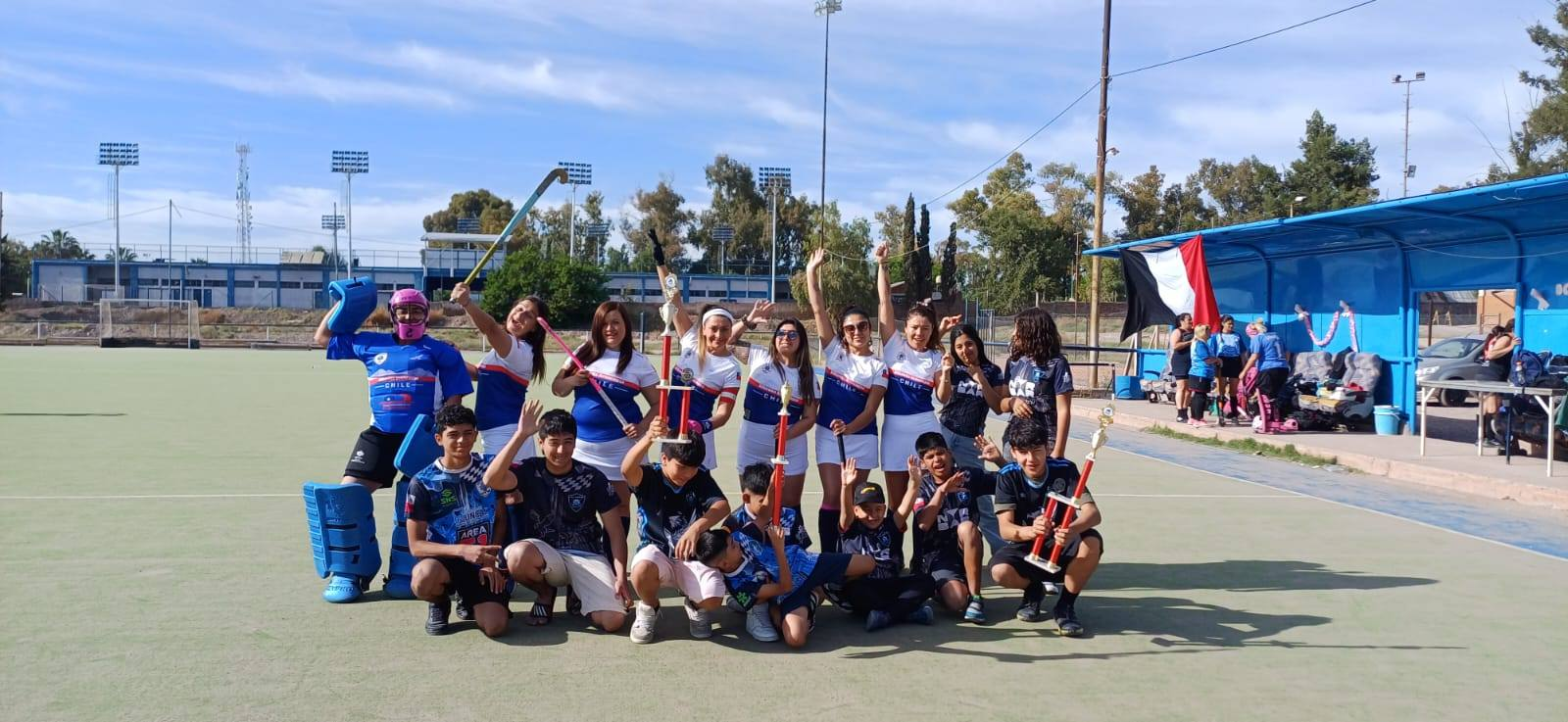PANQUEHUE: Taller municipal de hockey logra tres podios Internacionales en Mendoza