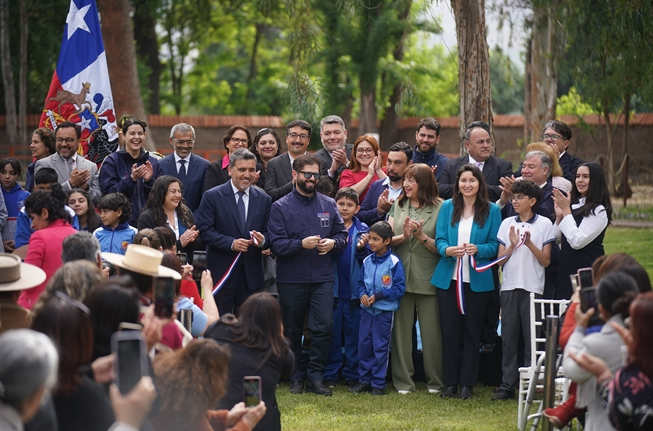 SAN ESTEBAN: Presidente Boric inaugura el nuevo Parque La Ermita en San Esteban, un espacio verde para el encuentro y la seguridad comunitaria