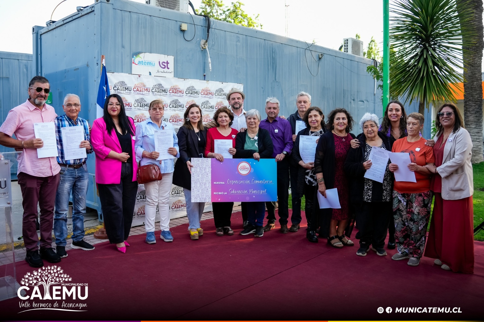 CATEMU: Catemu entrega subvenciones municipales 2025 a 66 organizaciones comunitarias