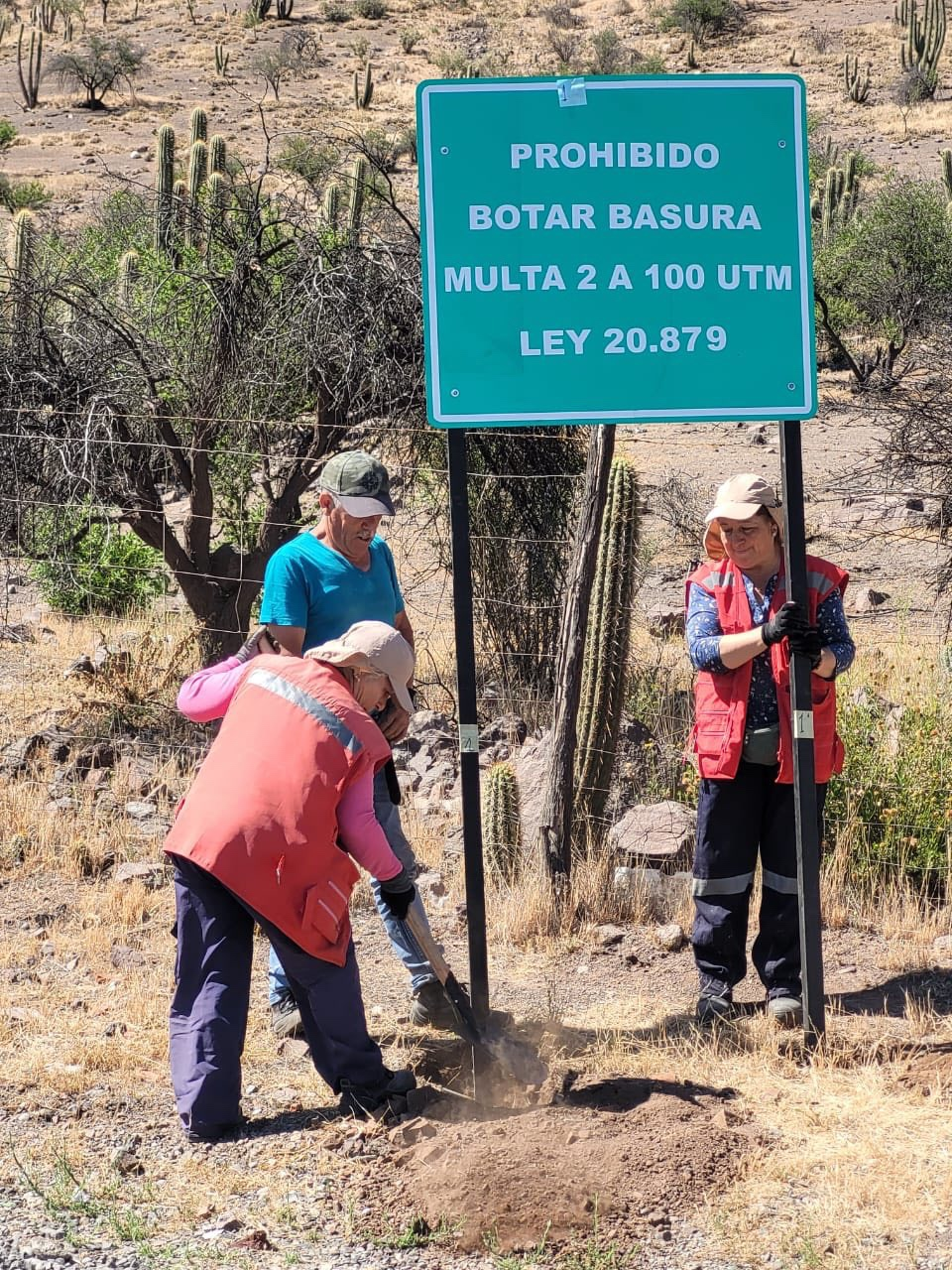 PUTAENDO: Cero basura en Tabolango: Putaendo refuerza su campaña por un entorno limpio
