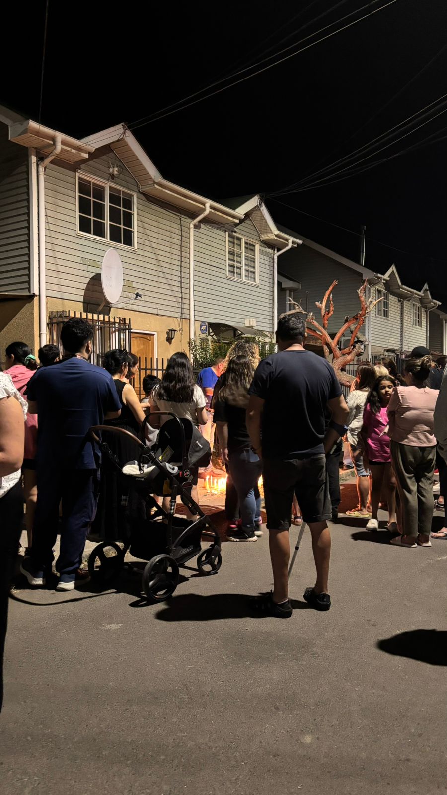 LOS ANDES: Vecinos realizan velatón en Villa El Encuentro por desaparición de gatos y detención de un hombre investigado