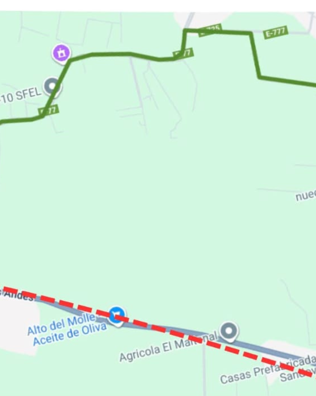 SANTA MARÍA: Anuncian cierre prolongado de ruta en Tocornal por obras de alcantarillado