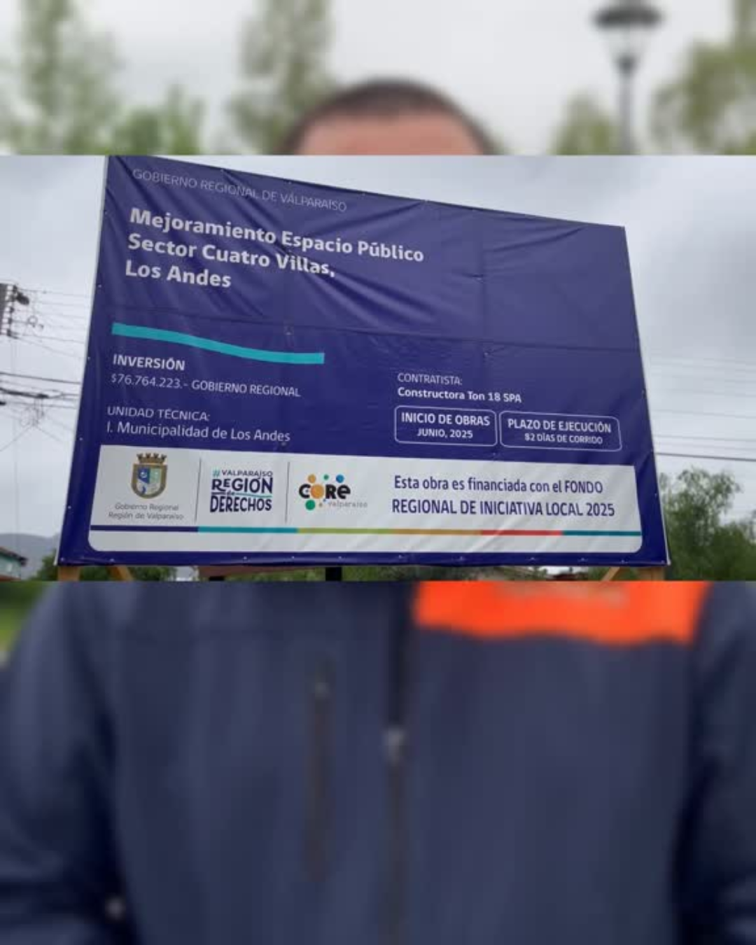 LOS ANDES: [VIDEO] Municipio andino finalizó el mejoramiento de espacio público en sector Cuatro Villas