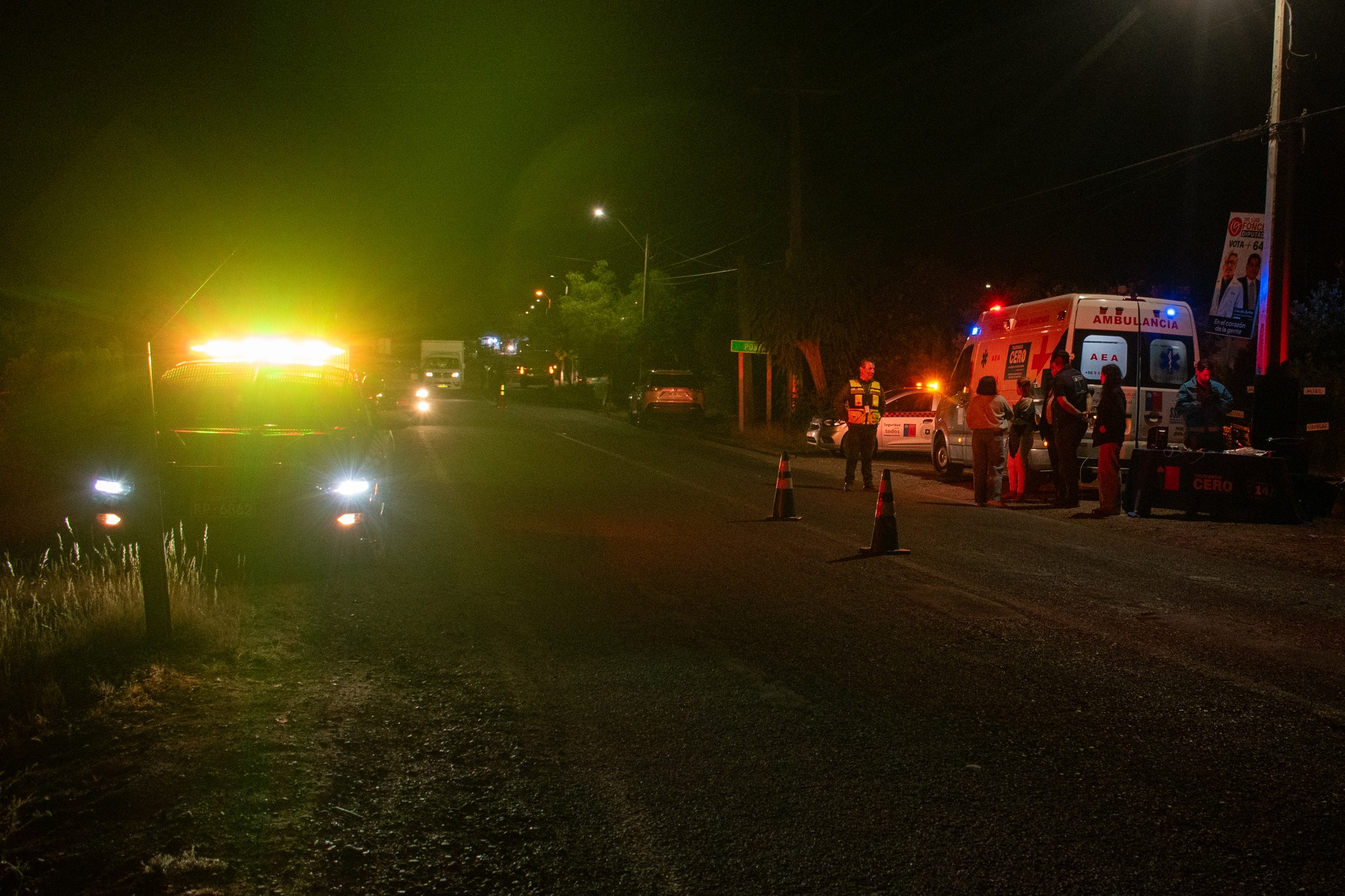 SANTA MARÍA: Refuerzan mensaje de conducción responsable: Municipio y SENDA realizan operativo “Cero Alcohol”