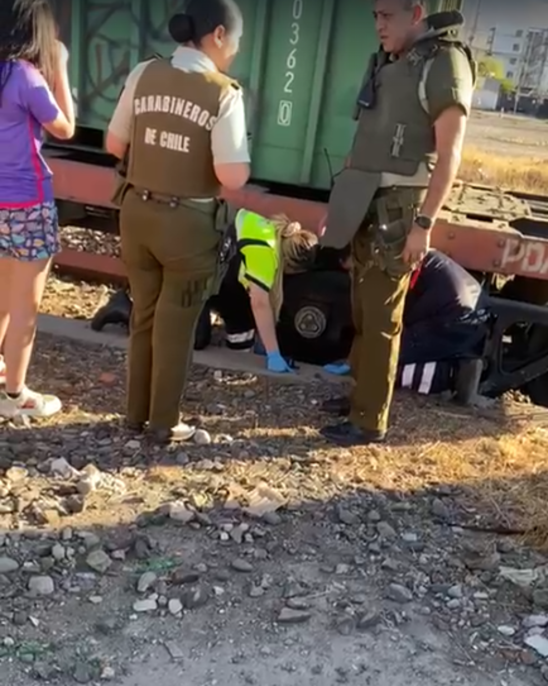 SAN FELIPE: Impacto en San Felipe por muerte de ciudadana boliviana atropellada por tren: advierten reiteradas imprudencias en cruces ferroviarios