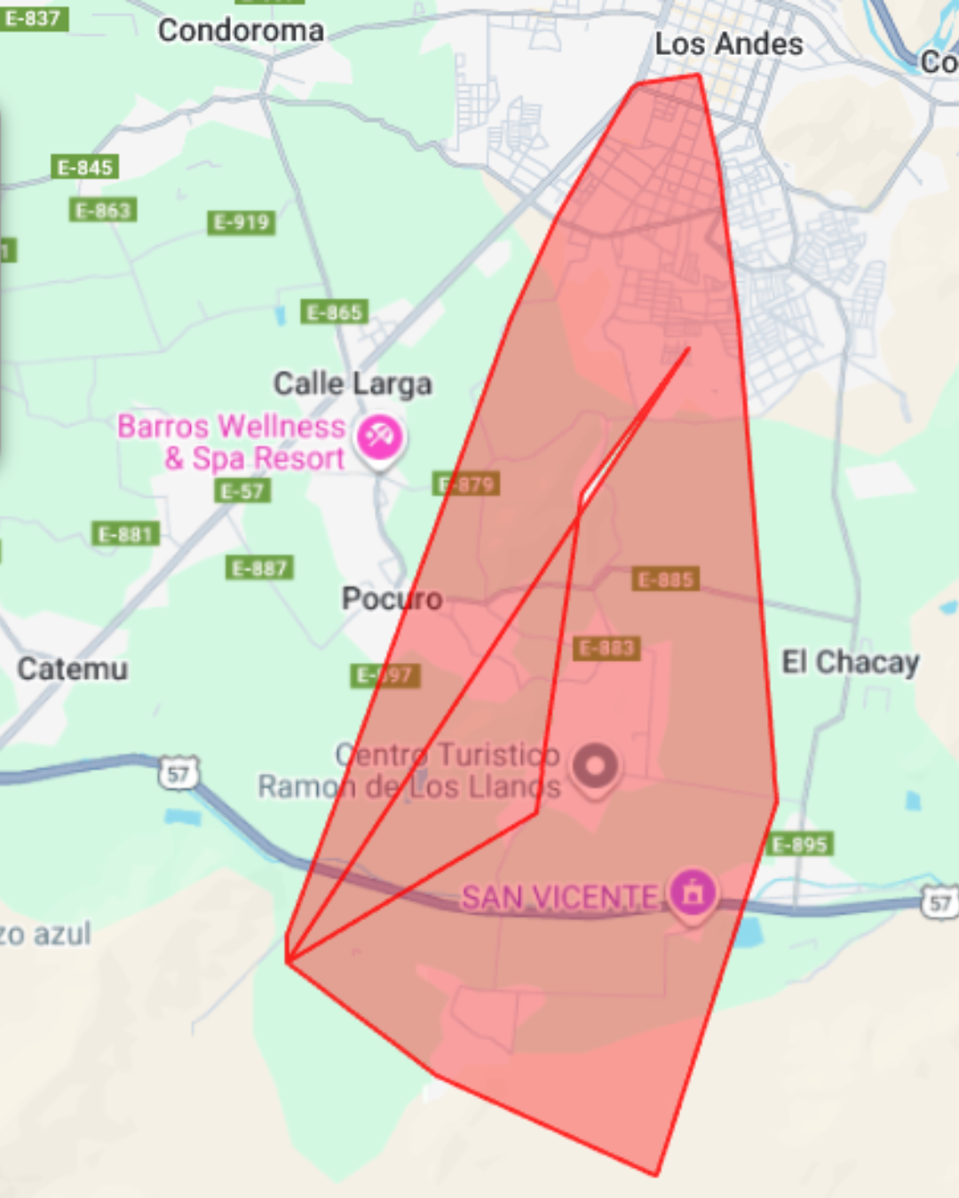 LOS ANDES: Corte de energía afecta sector sur de Los Andes y varios puntos de Calle Larga