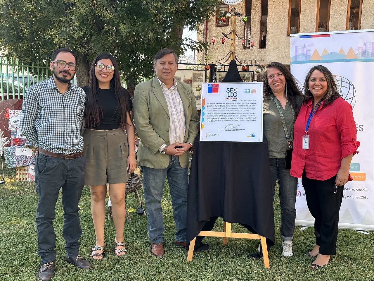 CALLE LARGA: Municipalidad de Calle Larga obtiene el Reconocimiento Sello Migrante 2025