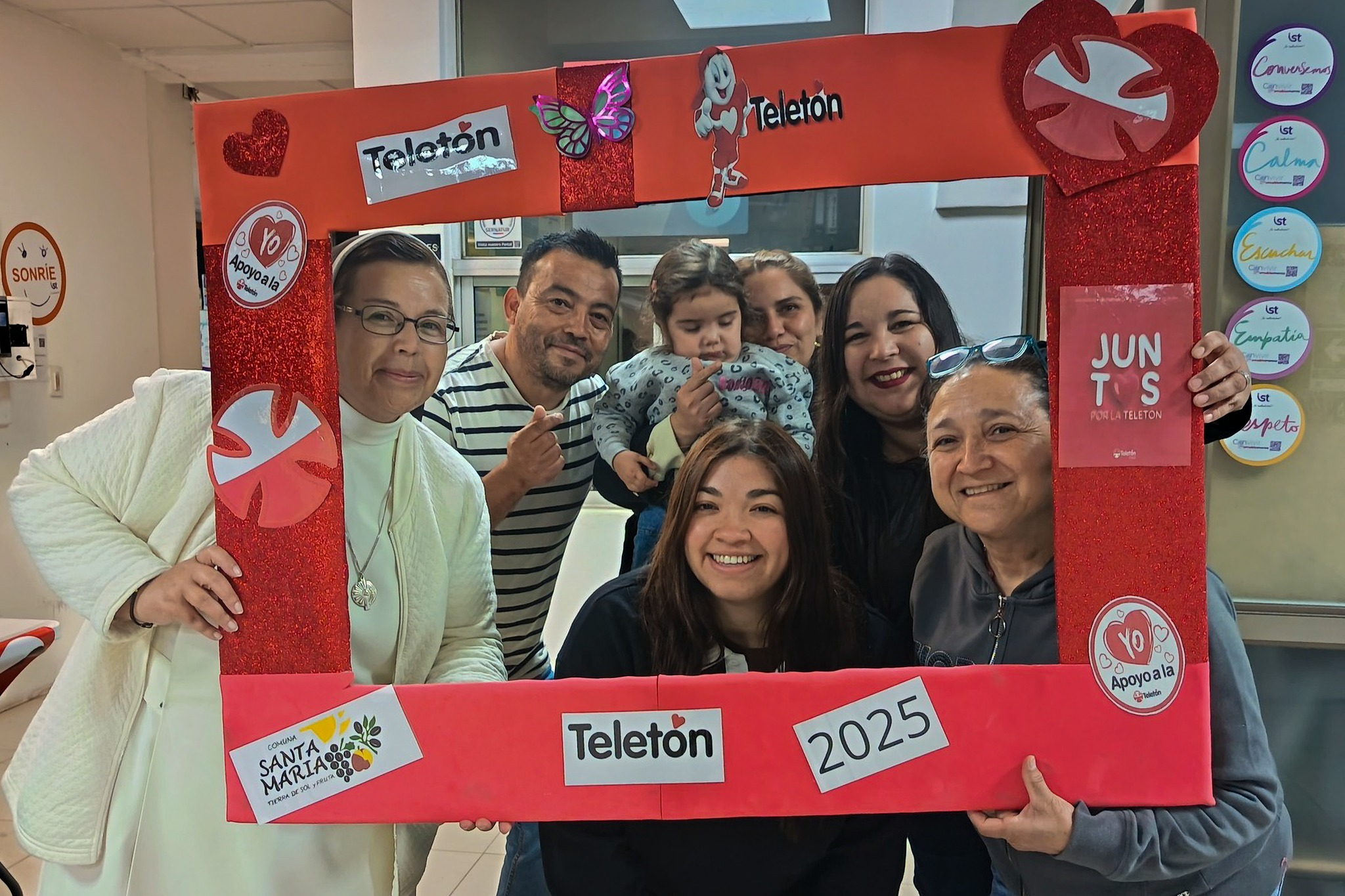 SANTA MARÍA: Santa María rompe todos sus récords y logra su mayor recaudación en la Teletón 2025