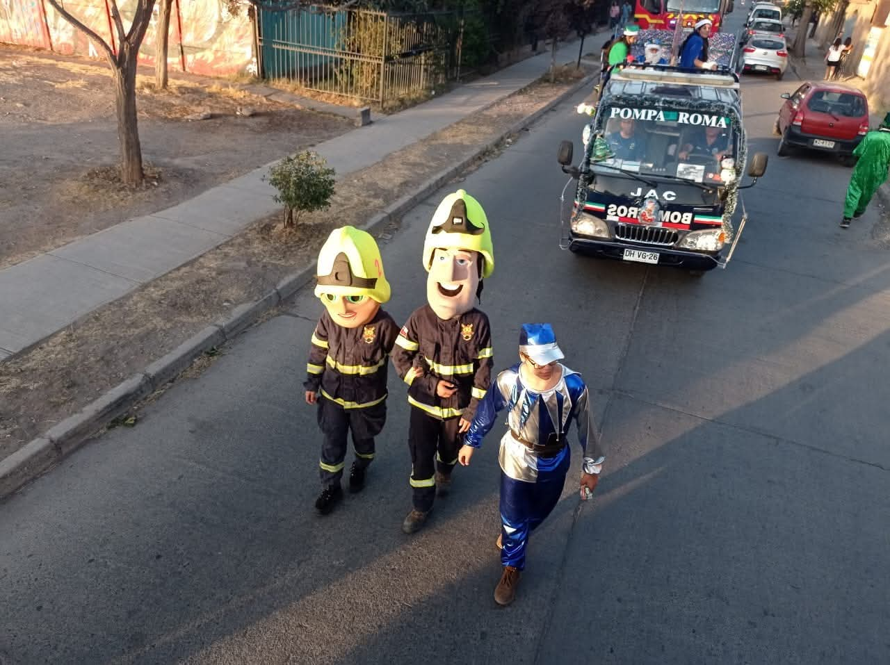 LOS ANDES: Segunda Compañía de Bomberos inicia histórica campaña de recolección de dulces en Los Andes