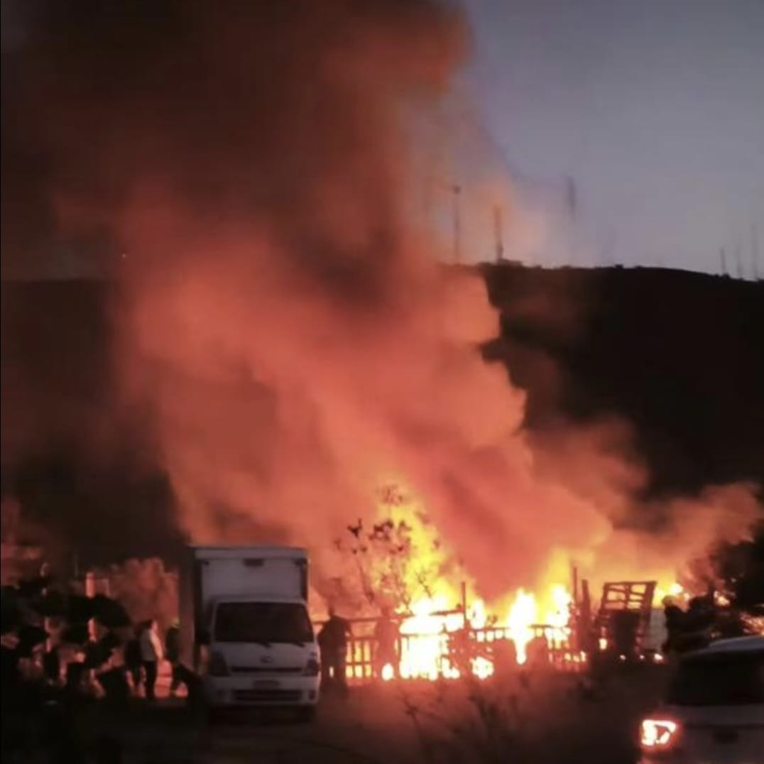 PUTAENDO: Voraz incendio destruye por completo vivienda en Putaendo durante la madrugada