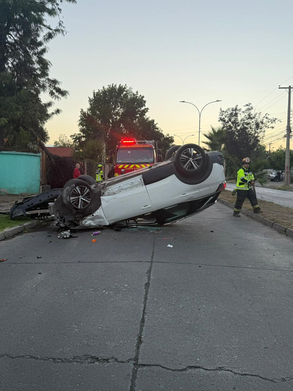 SAN FELIPE: Un lesionado deja accidente de tránsito registrado esta mañana en San Felipe
