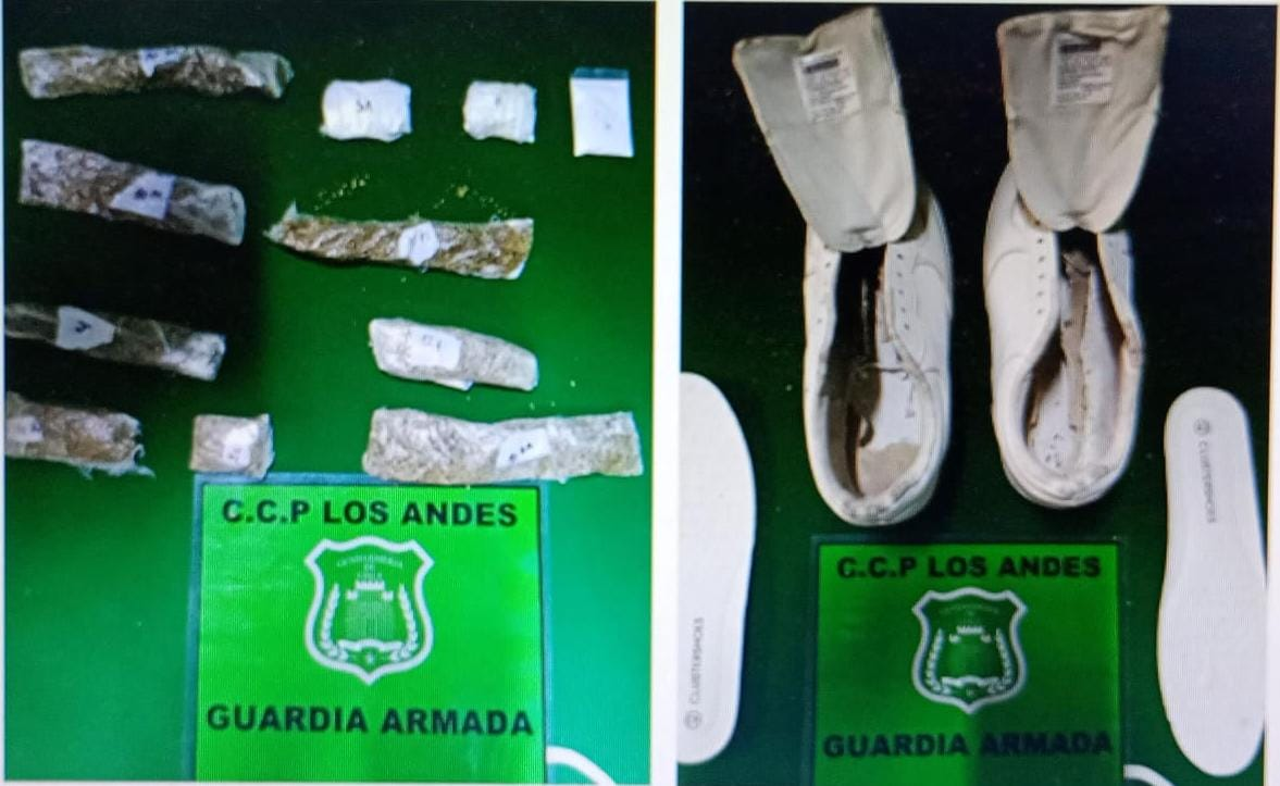 LOS ANDES: Llamativa forma de ingreso de droga fue descubierta por Gendarmería en el CCP de Los Andes