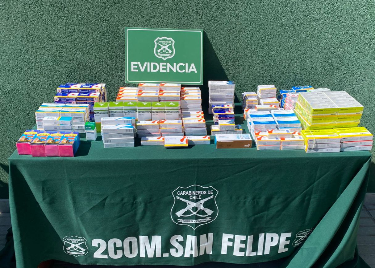 SAN FELIPE: Carabineros refuerza controles: operativo deja tres detenidos en feria Diego de Almagro