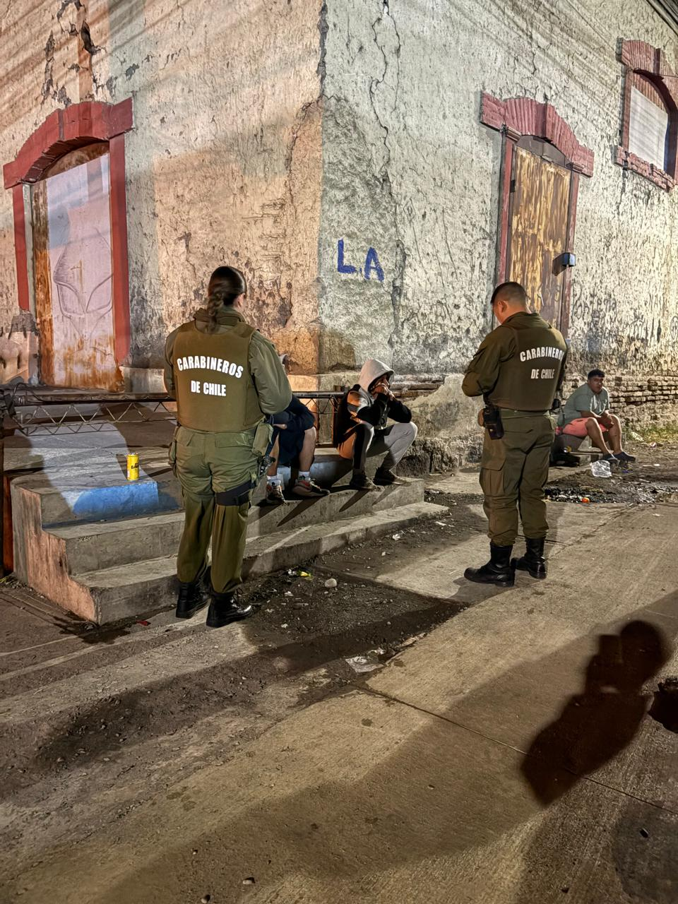 SAN FELIPE: Ronda focalizada de Carabineros dejó nueve detenidos y ocho infracciones en San Felipe