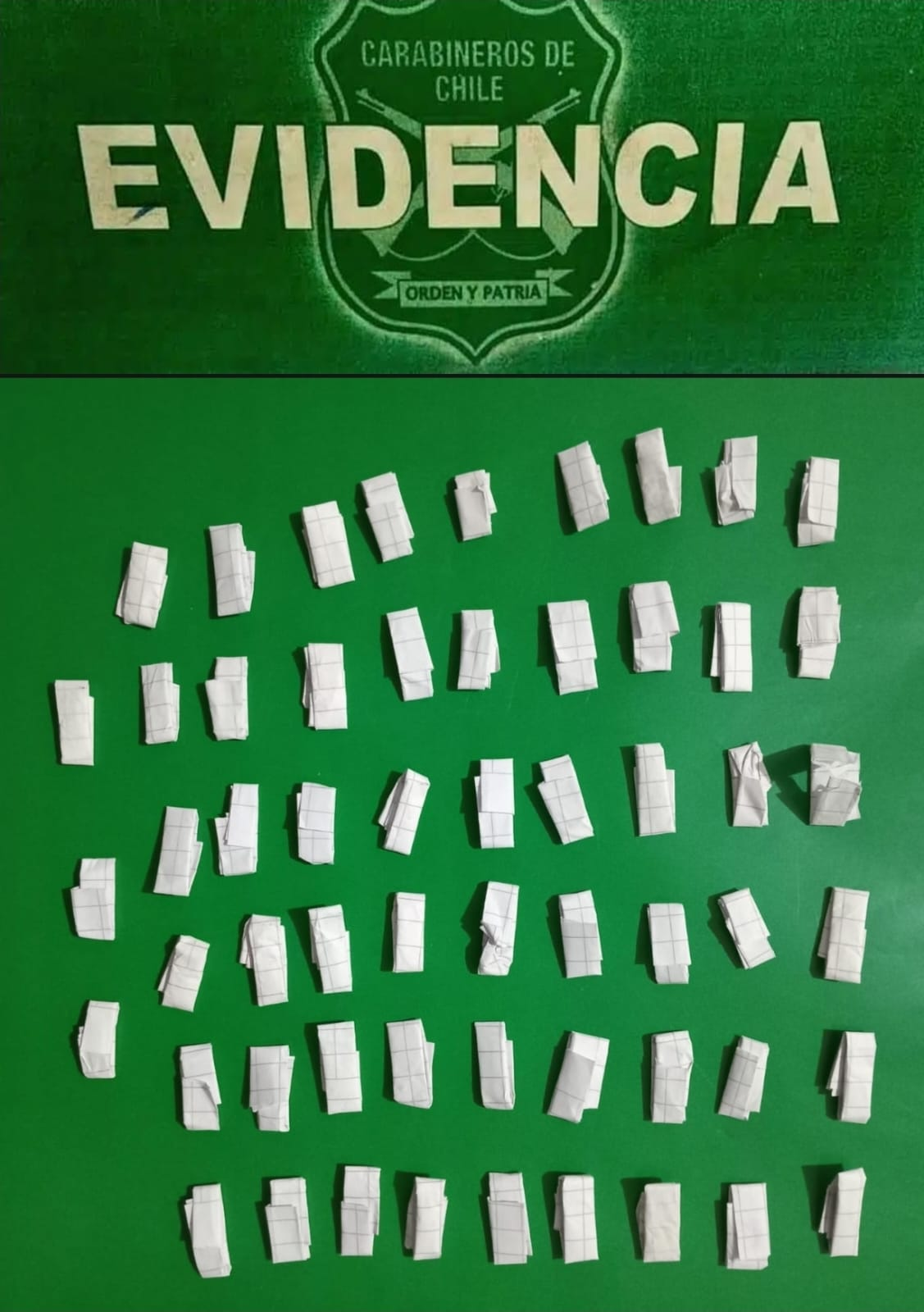 CATEMU: Detienen a sujeto con 57 dosis de pasta base durante control vehicular