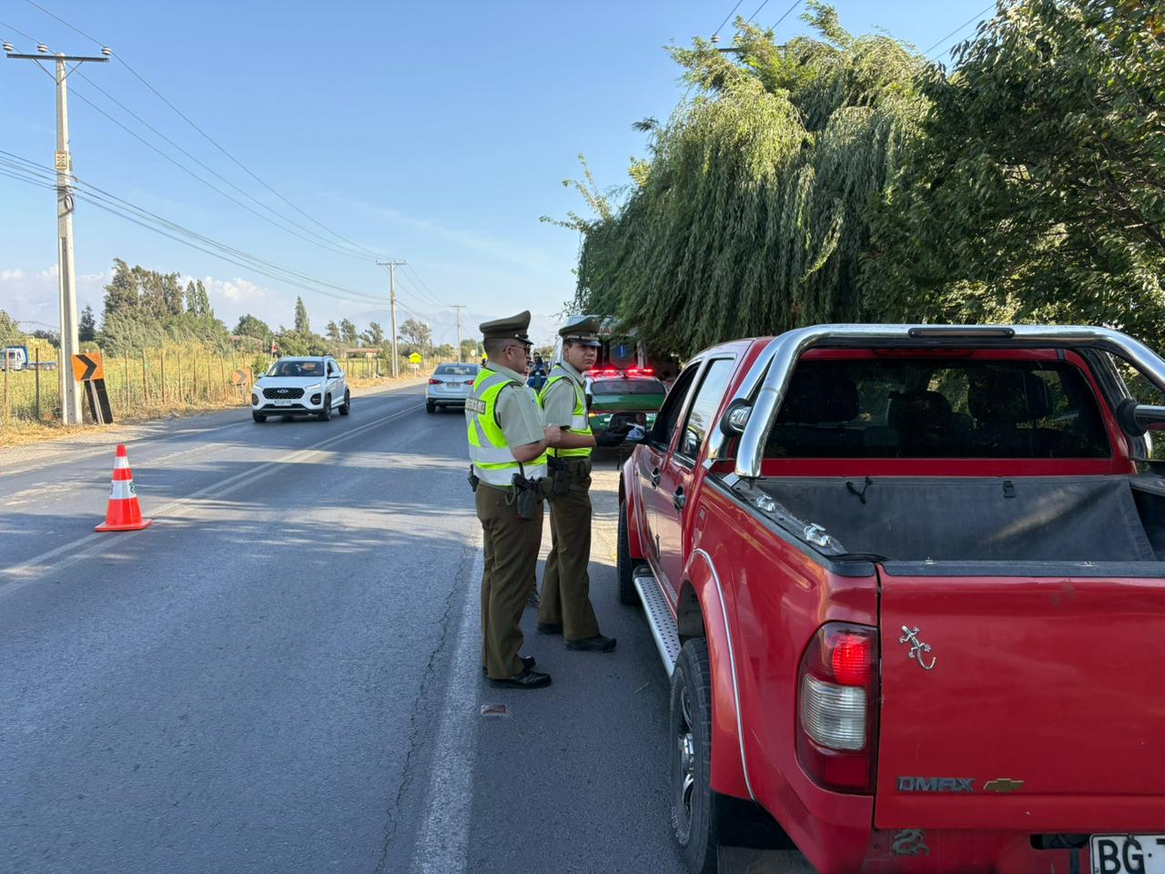 SAN FELIPE: Carabineros refuerza controles preventivos en todas las comunas de la provincia de San Felipe