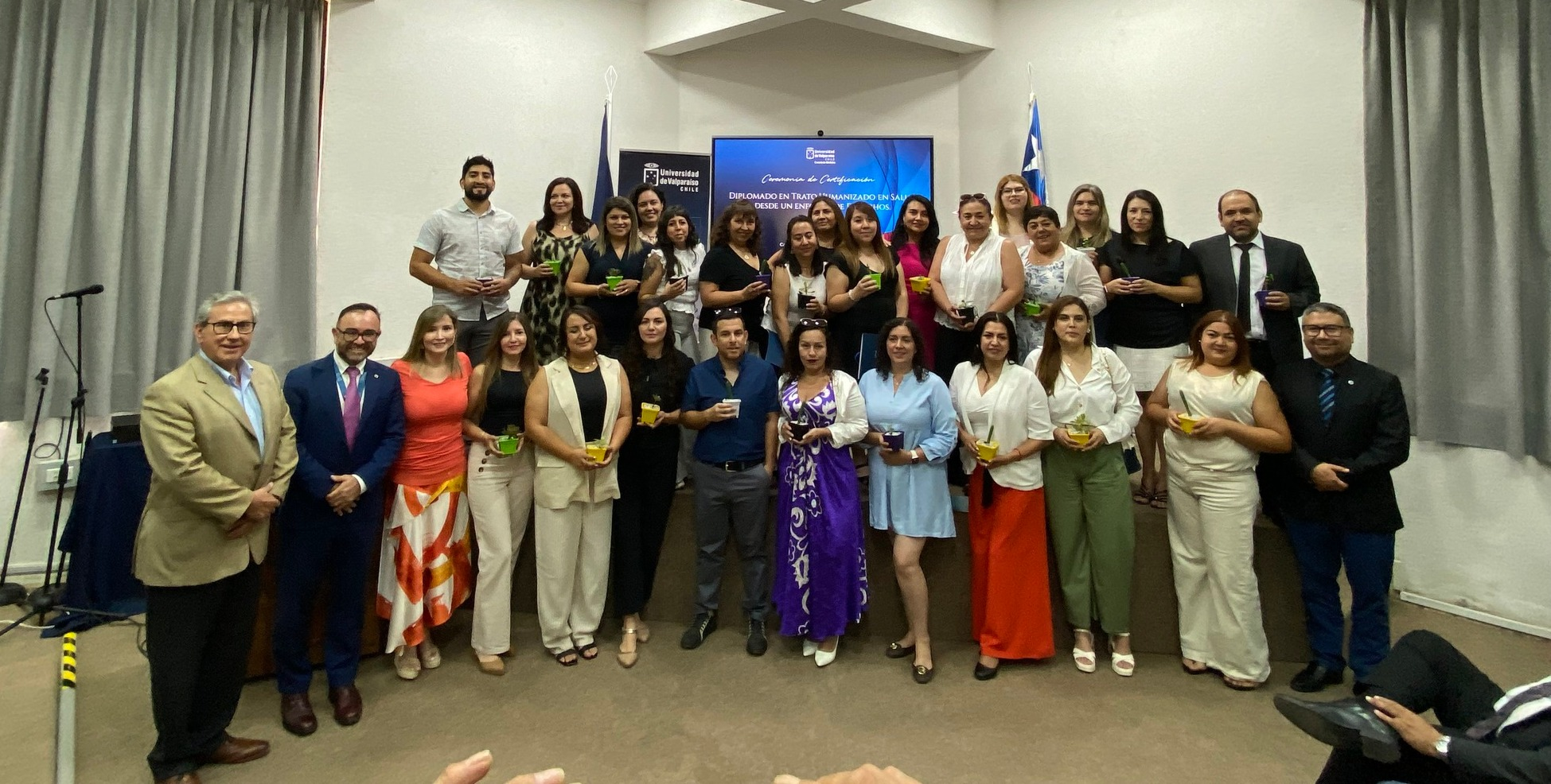 ACONCAGUA: 39 funcionarios de la red asistencial se titularon en Diplomado de Trato Humanizado en Salud