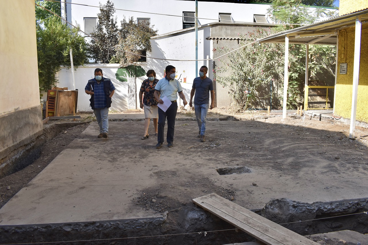LOS ANDES: Inició la construcción de dos nuevas salas de clases para los estudiantes de la Escuela España 3 LOS ANDES: Inició la construcción de dos nuevas salas de clases para los estudiantes de la Escuela España