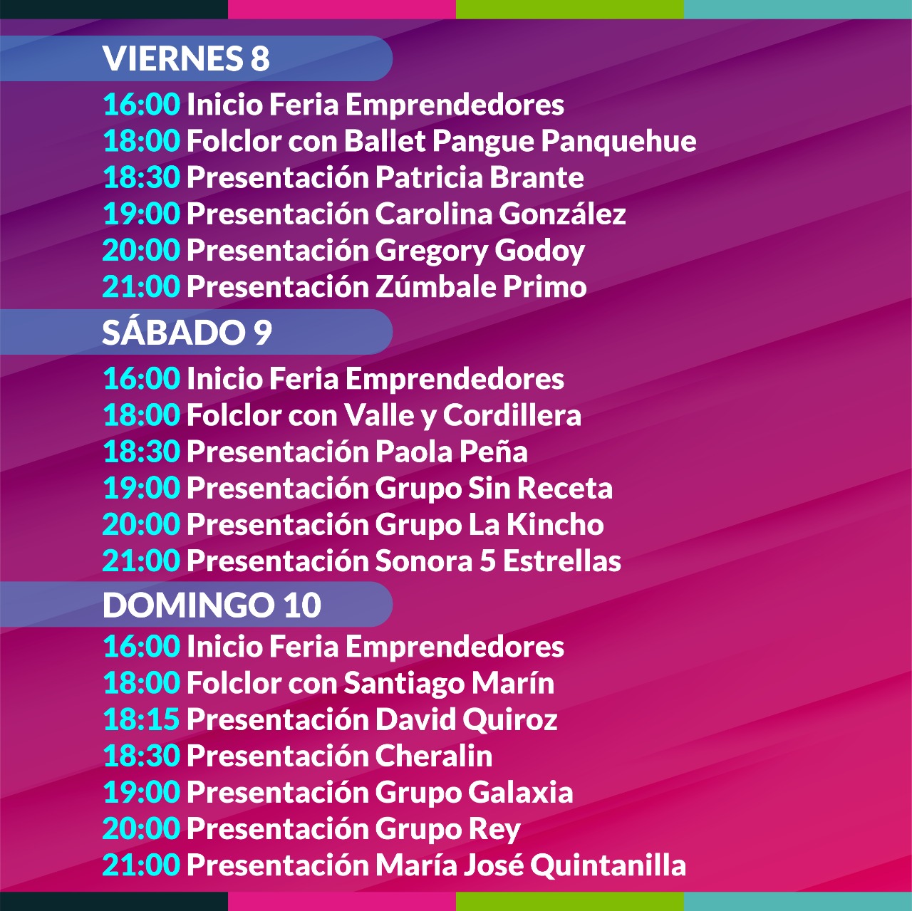 CALLE LARGA: Este fin de semana Calle Larga realizará feria de emprendimientos, artesanías y food trucks donde participarán músicos nacionales y locales 1 CALLE LARGA: Este fin de semana Calle Larga realizará feria de emprendimientos, artesanías y food trucks donde participarán músicos nacionales y locales