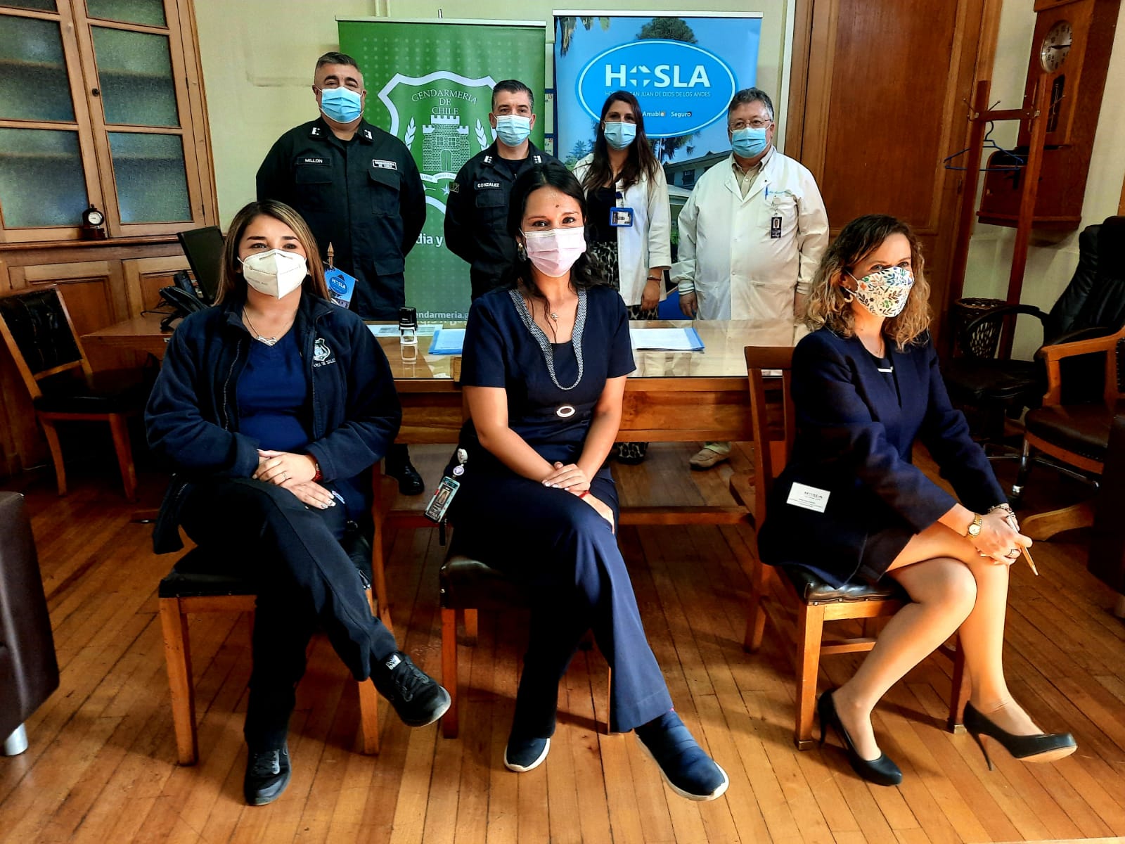 LOS ANDES: Gendarmería y Hospital de Los Andes firman protocolo para atención de personas privadas de libertad 1 LOS ANDES: Gendarmería y Hospital de Los Andes firman protocolo para atención de personas privadas de libertad