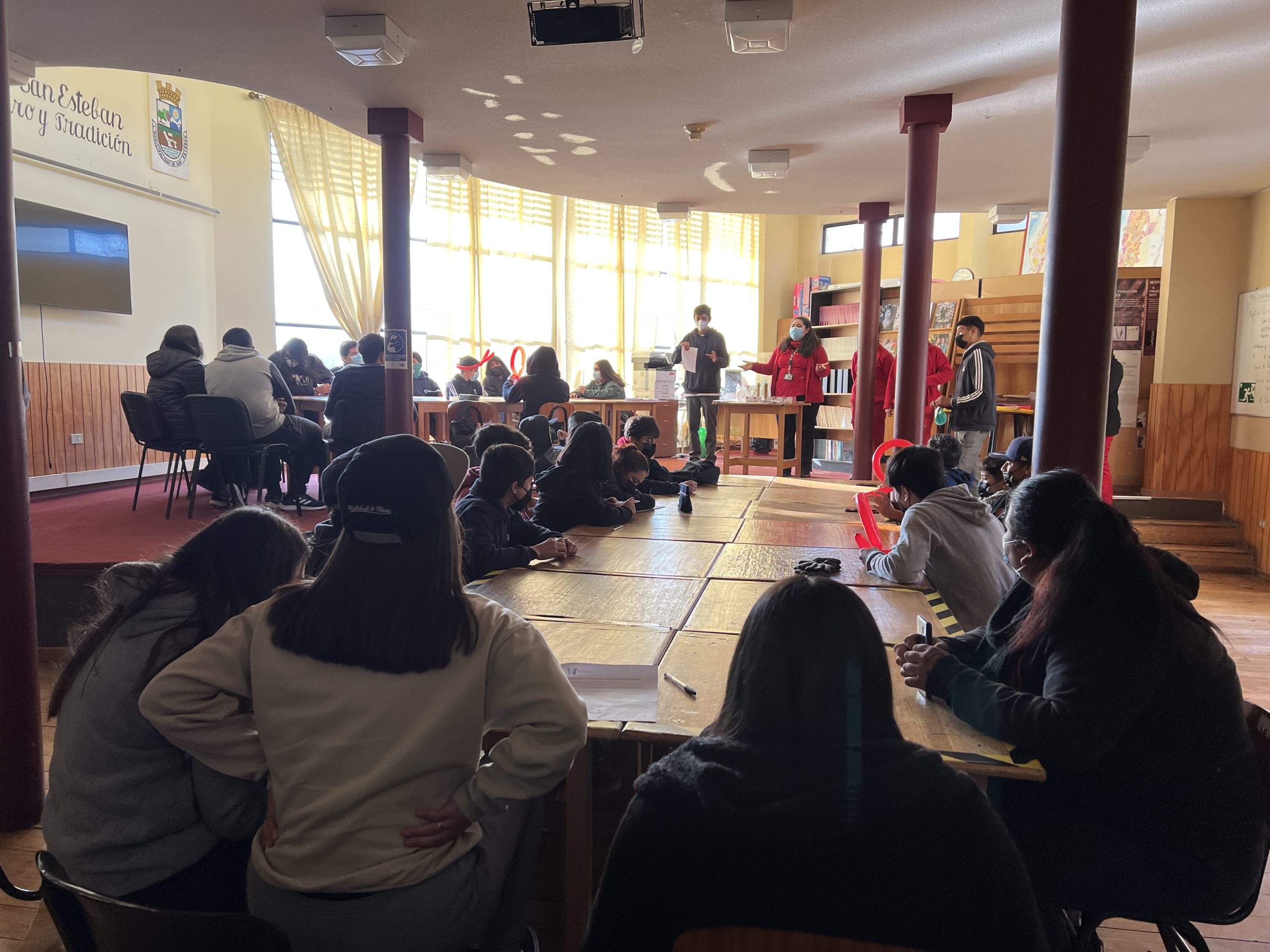 SAN ESTEBAN: El Departamento de Salud de San Esteban comenzó jornadas de talleres de educación Sexual en colegios de la comuna 1 SAN ESTEBAN: El Departamento de Salud de San Esteban comenzó jornadas de talleres de educación Sexual en colegios de la comuna