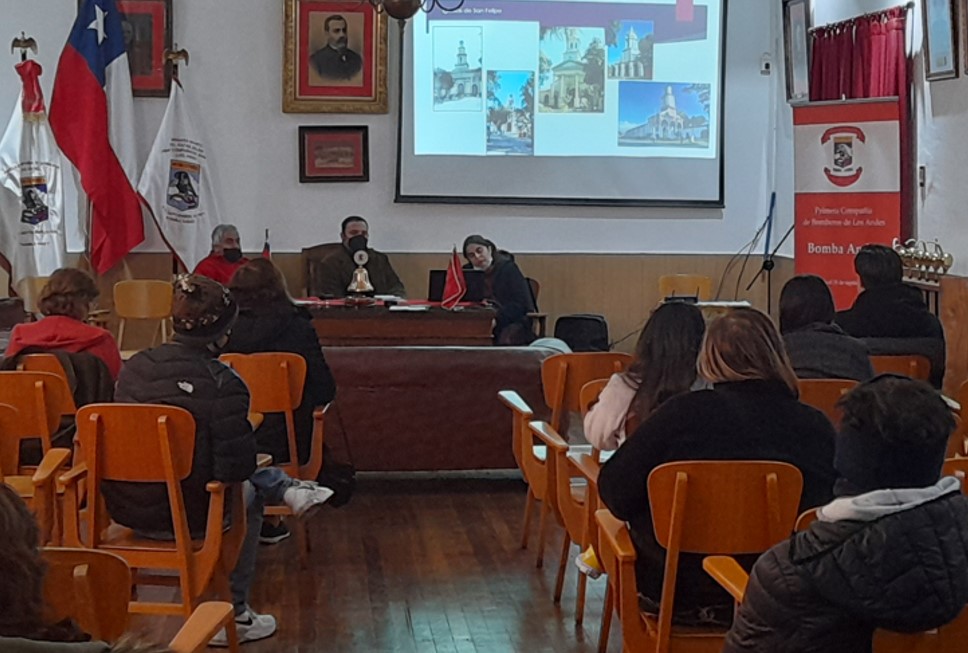 LOS ANDES: Con variadas reflexiones continua el Ciclo “Conversaciones sobre Patrimonio” en el Museo de Bomberos de Los Andes 1 LOS ANDES: Con variadas reflexiones continua el Ciclo “Conversaciones sobre Patrimonio” en el Museo de Bomberos de Los Andes