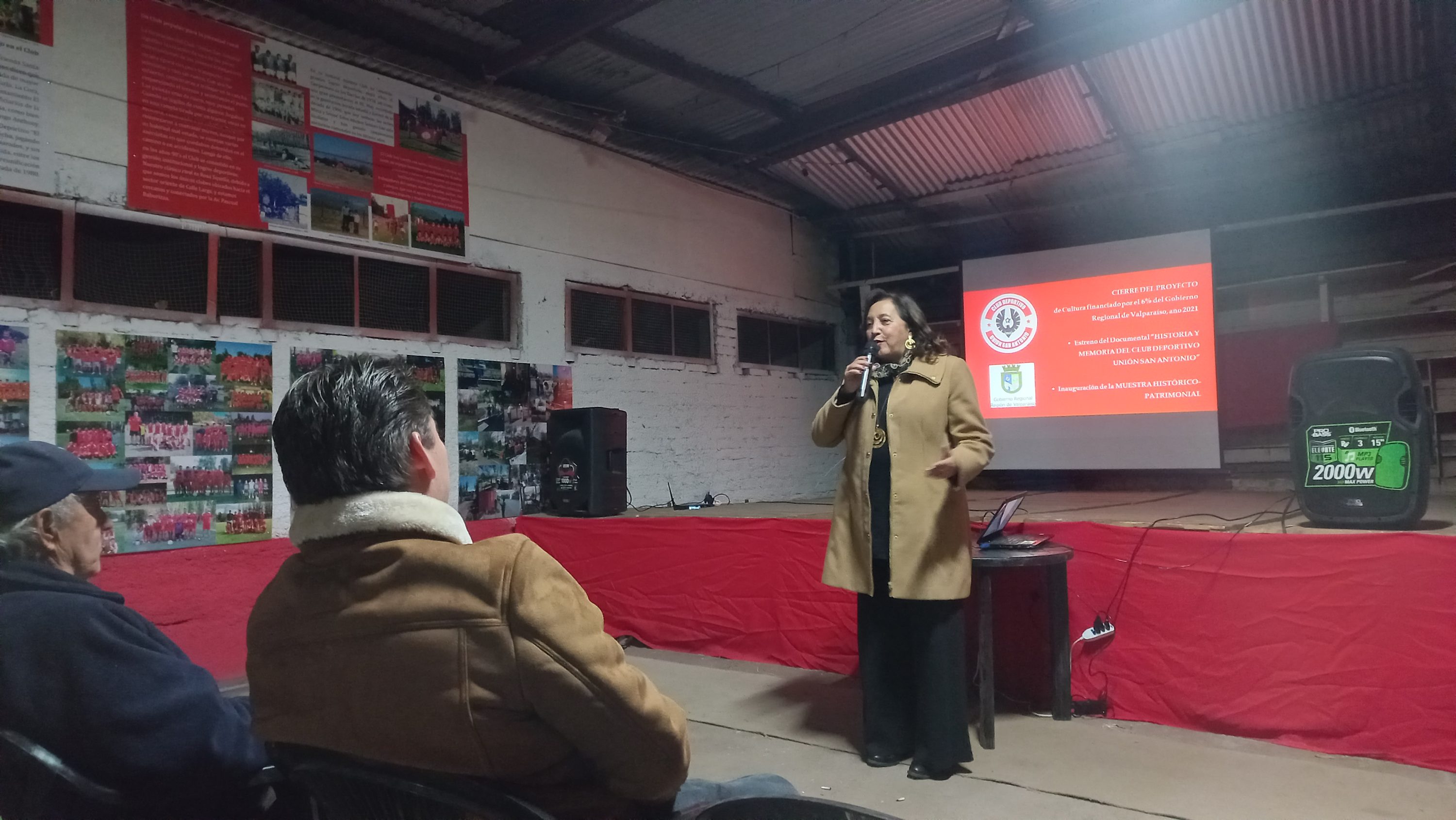 CALLE LARGA: Con gran concurrencia Unión San Antonio estrenó documental histórico e inauguró muestra fotográfica 1 CALLE LARGA: Con gran concurrencia Unión San Antonio estrenó documental histórico e inauguró muestra fotográfica