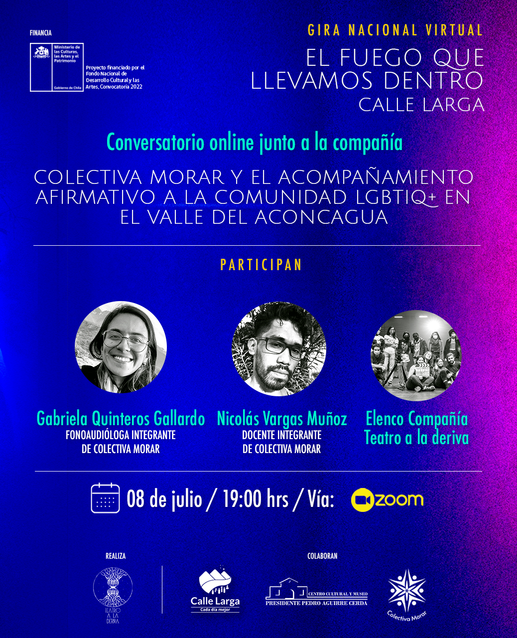 CALLE LARGA: Teatro y género: "El fuego que llevamos dentro": Obra teatral que mantiene viva la memoria Nicole Saavedra se exhibirá online junto a la Municipalidad de Calle Larga 3 CALLE LARGA: Teatro y género: "El fuego que llevamos dentro": Obra teatral que mantiene viva la memoria Nicole Saavedra se exhibirá online junto a la Municipalidad de Calle Larga