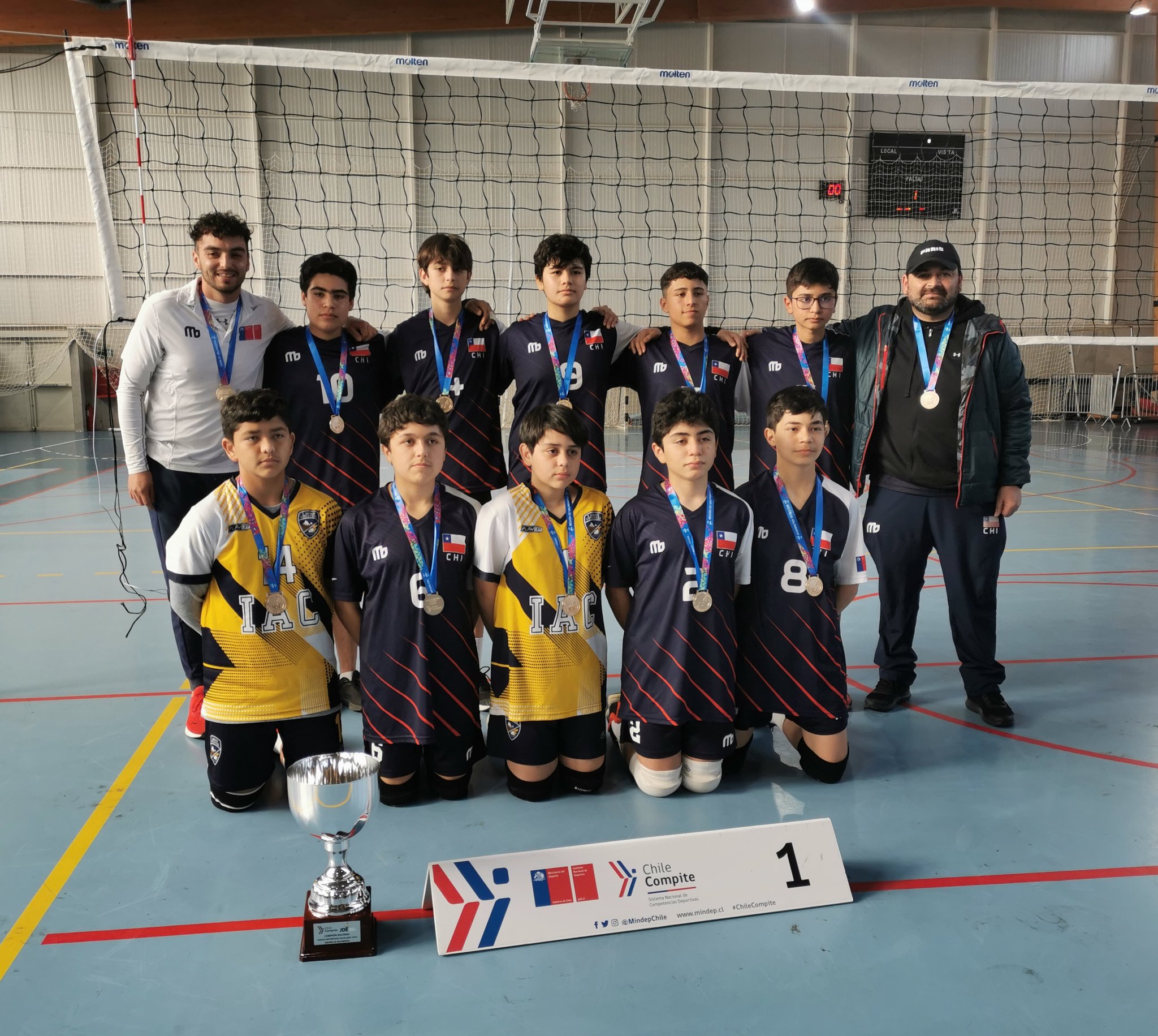 SAN FELIPE: San Felipe se llevó los títulos regionales escolares sub 14 de voleibol 2 SAN FELIPE: San Felipe se llevó los títulos regionales escolares sub 14 de voleibol
