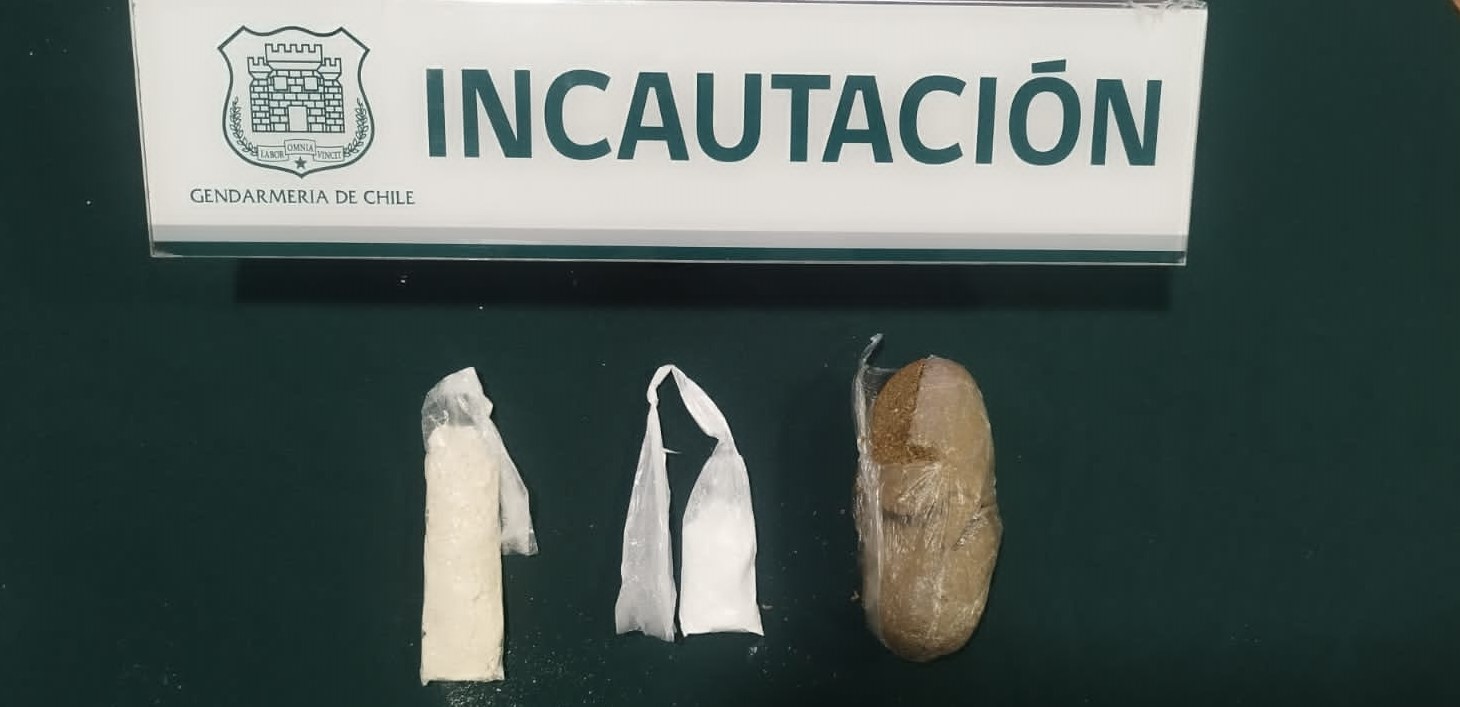 ACONCAGUA: Gendarmes incautan droga en cárcel de Los Andes y San Felipe 1 ACONCAGUA: Gendarmes incautan droga en cárcel de Los Andes y San Felipe