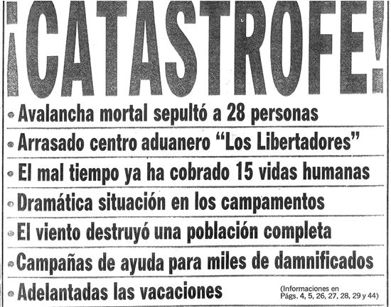 LOS ANDES: A 40 años de la avalancha en Los Libertadores: Aduanas, SAG y PDI recuerdan a las víctimas 3 LOS ANDES: A 40 años de la avalancha en Los Libertadores: Aduanas, SAG y PDI recuerdan a las víctimas