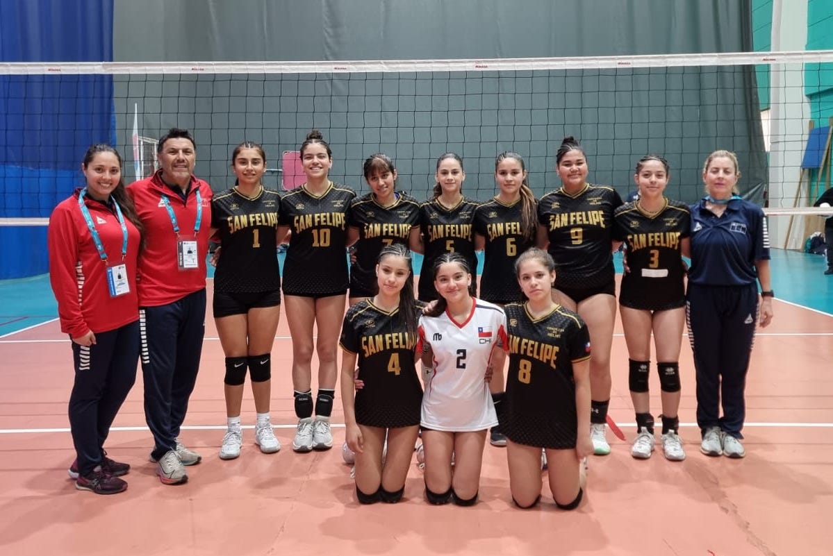 LOS ANDES: Liceo Bicentenario Cordillera y el Instituto Chacabuco avanzaron a 4tos de final del voleibol en final nacional de los Juegos Escolares 1 LOS ANDES: Liceo Bicentenario Cordillera y el Instituto Chacabuco avanzaron a 4tos de final del voleibol en final nacional de los Juegos Escolares