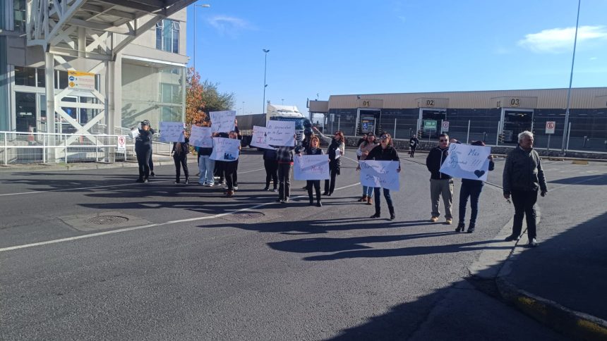 LOS ANDES: Trabajadores del Puerto Terrestre de Los Andes exigen justicia por crimen de Juan Campos
