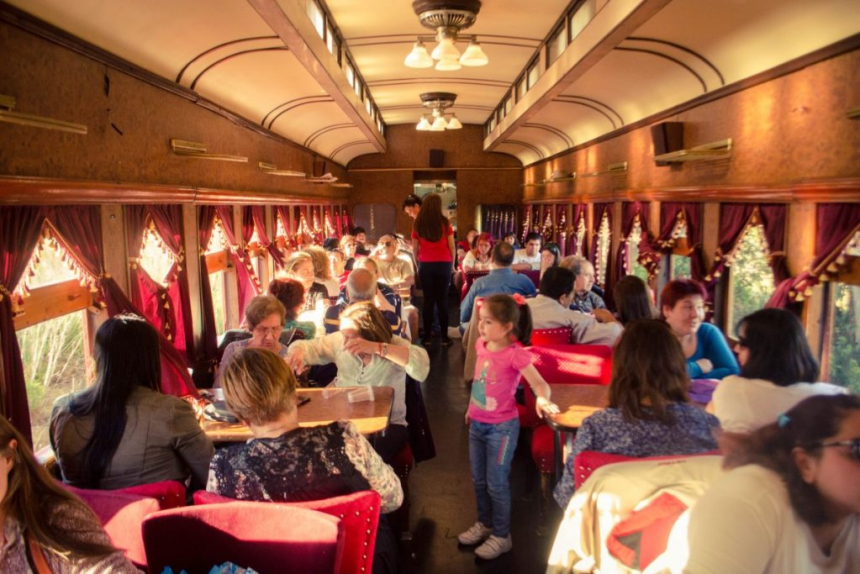 LOS ANDES: El Tren del Recuerdo vuelve a Los Andes y reactiva la histórica estación ferroviaria