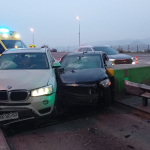 CHACABUCO: Accidente en el Peaje Chacabuco genera alta congestión: dos autos y un bus involucrados