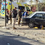 SAN FELIPE: Colisión en Av. Chacabuco con Traslaviña: Uno de los conductores fue detenido. (FOTOS: Gentileza Preludio RADIO)