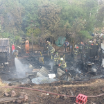 RINCONADA: Incendio en Las Bandurrias deja una vivienda destruida y otra con daños de consideración