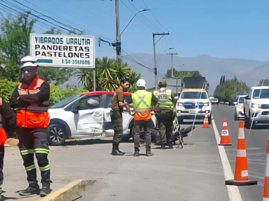 SAN FELIPE: Confirman fallecimiento de motociclista tras grave accidente en Carretera San Martín