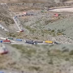 LOS ANDES: Alta congestión en los libertadores y cuesta caracoles por accidente con resultado fatal