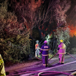 SANTA MARÍA: Santa María en alerta por presunto pirómano serial: incendios se repiten de madrugada y a corta distancia