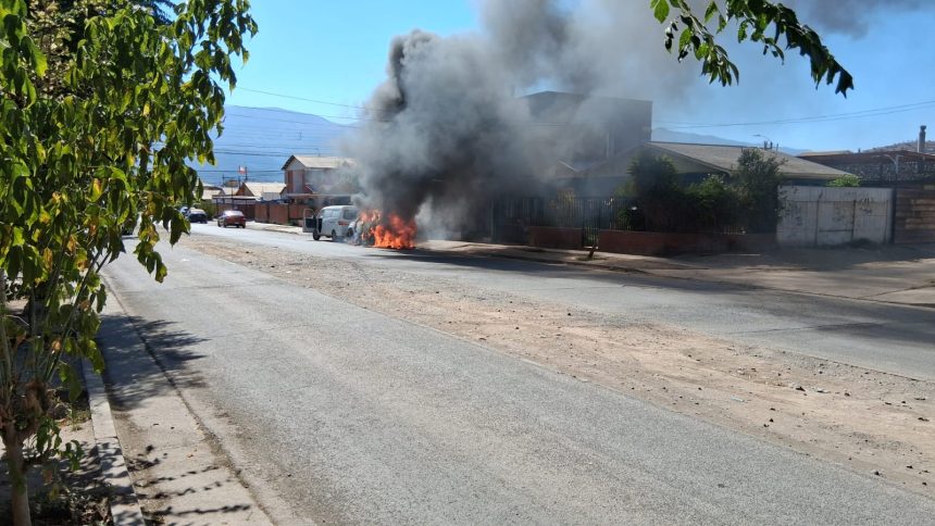 SAN FELIPE: Tarde de terror en Villa El Canelo 2: un auto quemado, un vehículo destruido y ráfagas de disparos alertaron a vecinos