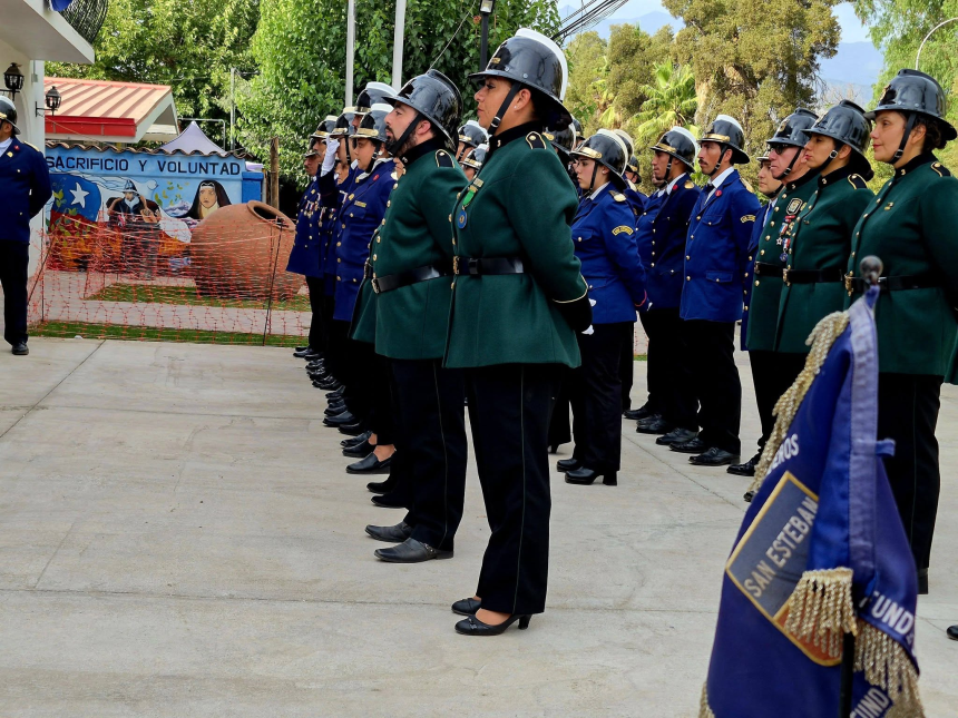 SAN ESTEBAN: 57 años de historia, Bomberos de San Esteban celebró un nuevo aniversario