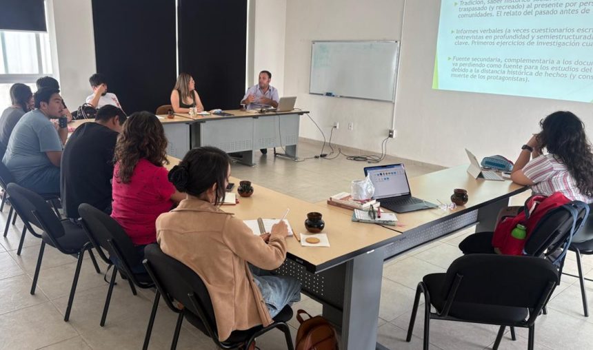 LOS ANDES: Historiador andino charlas y reuniones académicas en México y Colombia en el marco de su investigación en la U. de Chile