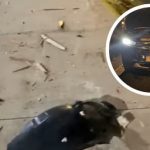 LOS ANDES: Vecinos denuncian que conductor ebrio derribó señaléticas y huyó tras choque en avenida Pascual Baburizza.