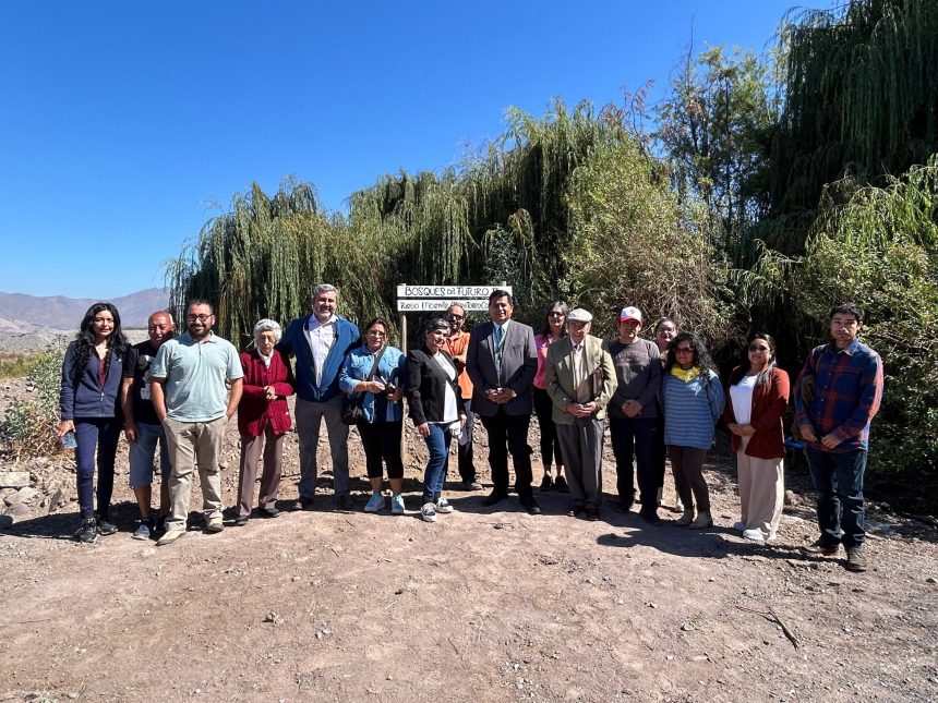SANTA MARÍA: Recuperan ribera del río Aconcagua: inauguraron segunda etapa de “Bosques del Futuro
