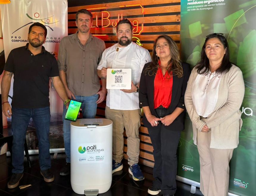 LOS ANDES: Cinco empresas turísticas del valle incorporan tecnología para reducir residuos orgánicos