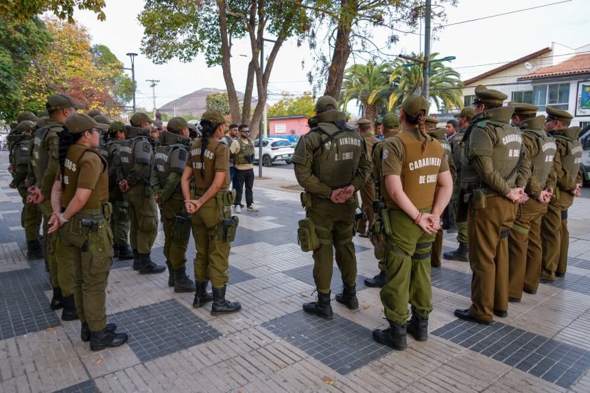 SANTA MARÍA: Ronda Impacto de Carabineros reforzó fiscalizaciones en distintos sectores de la comuna