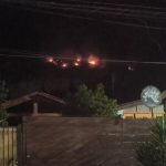 LOS ANDES: [VIDEO] Incendio en Cerro de La Virgen movilizó a Bomberos la noche de este jueves